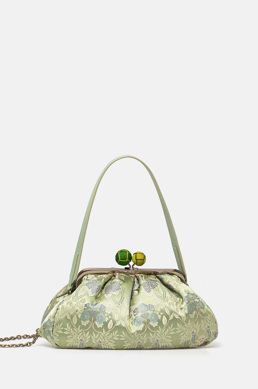 

Копринена чанта Weekend Max Mara в зелено 2425516024600, Зелен
