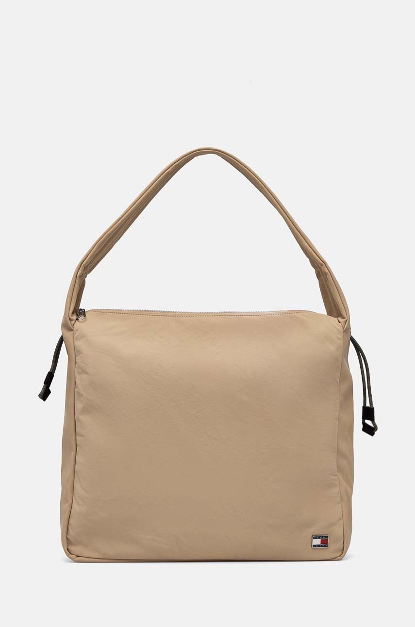 Tommy Jeans poseta culoarea bej, AW0AW16265