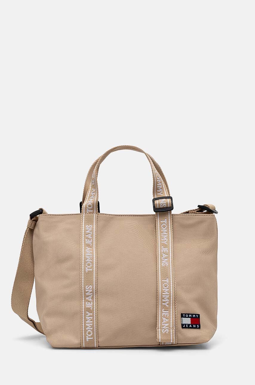 

Чанта Tommy Jeans в бежово AW0AW16277, Бежов