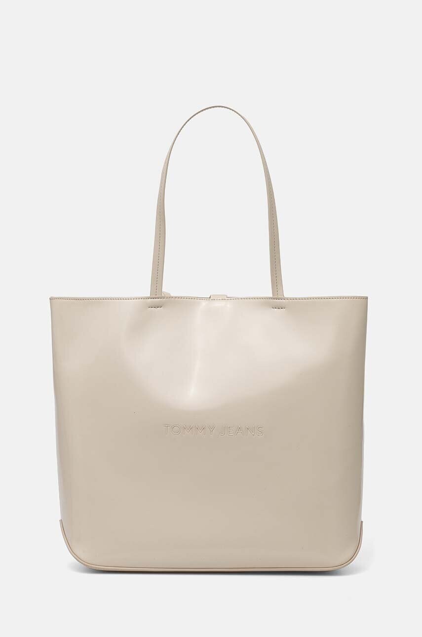 Tommy Jeans poseta culoarea bej, AW0AW16841