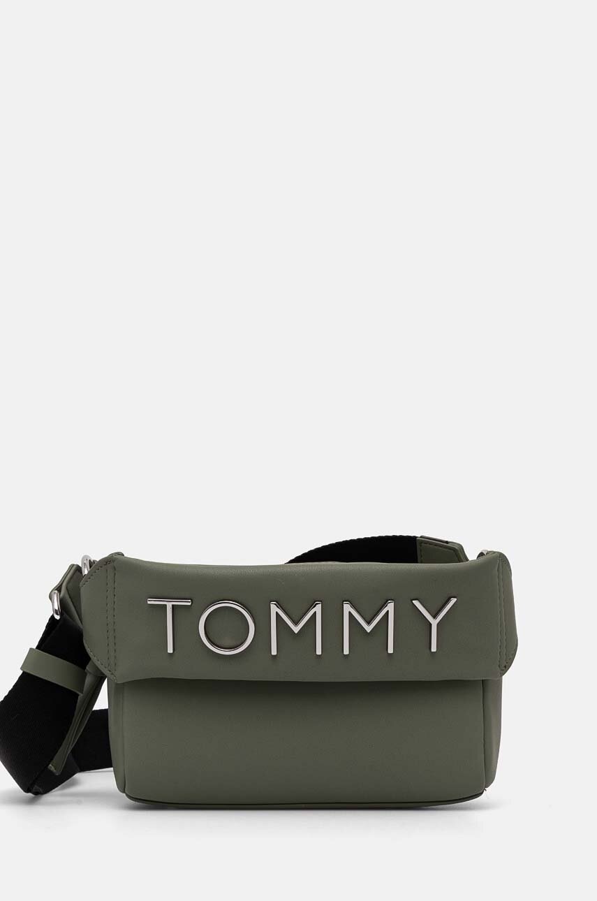 

Чанта Tommy Jeans в зелено AW0AW16262, Зелен