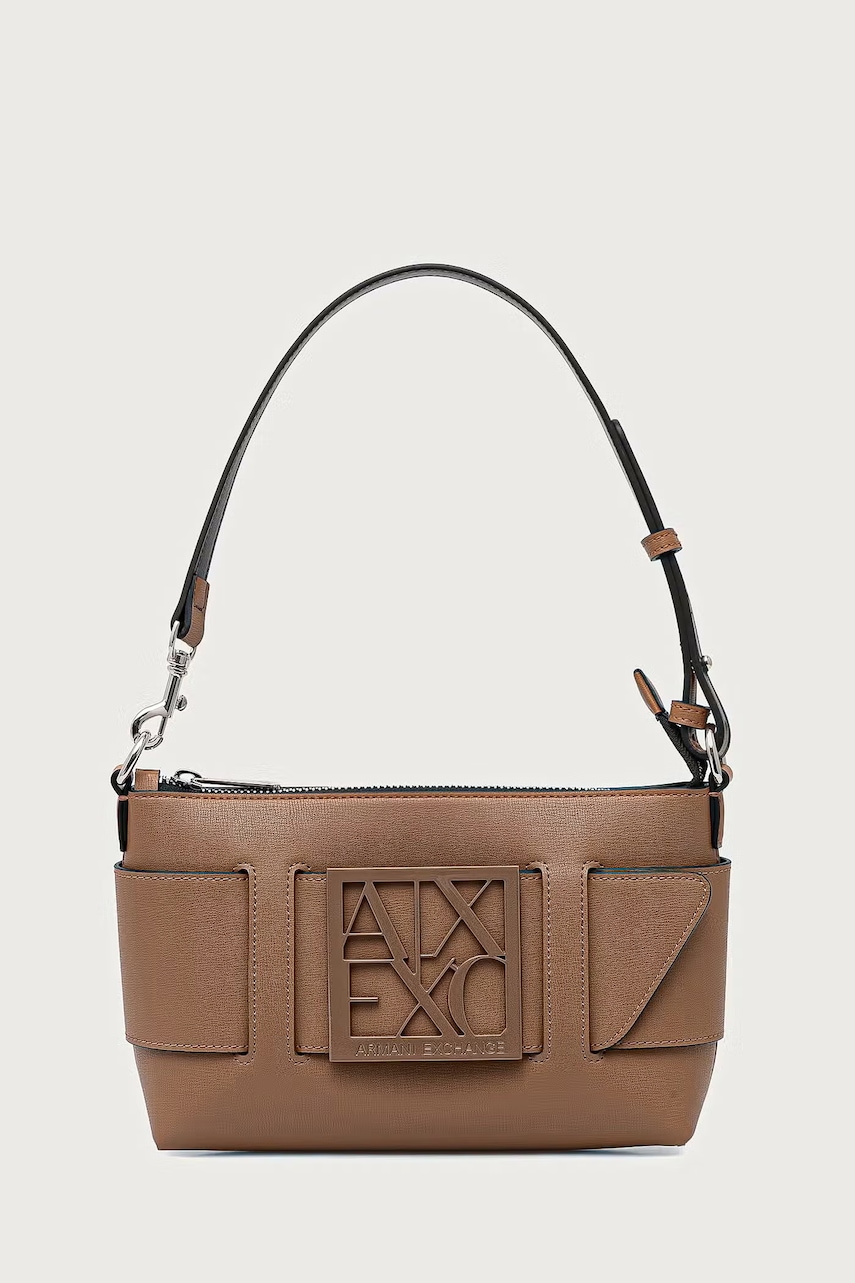Armani Exchange  kabelka hobo dámska z imitácie kože