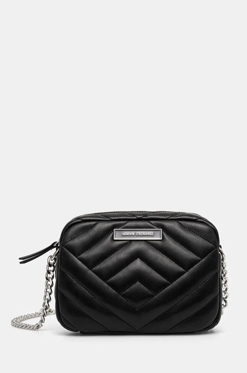 Levně Kabelka Armani Exchange černá barva, 949158 4R742