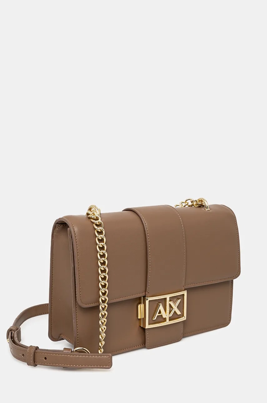 Сумочка Armani Exchange цвет коричневый 949167 4F786 Сумочка Armani Exchange цвет коричневый 949167 4F786