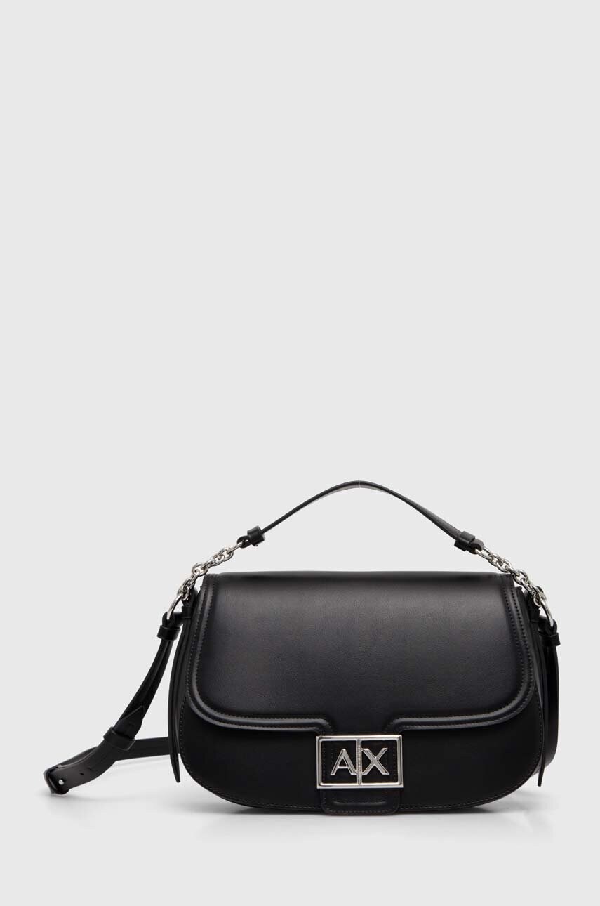 Armani Exchange poseta culoarea negru, 949169 4F788