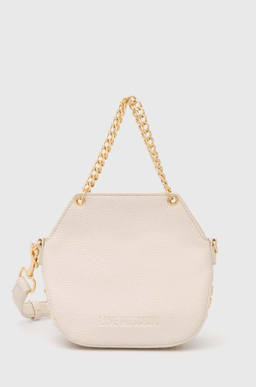 Love Moschino poseta culoarea bej, JC4020PP1LLT0000