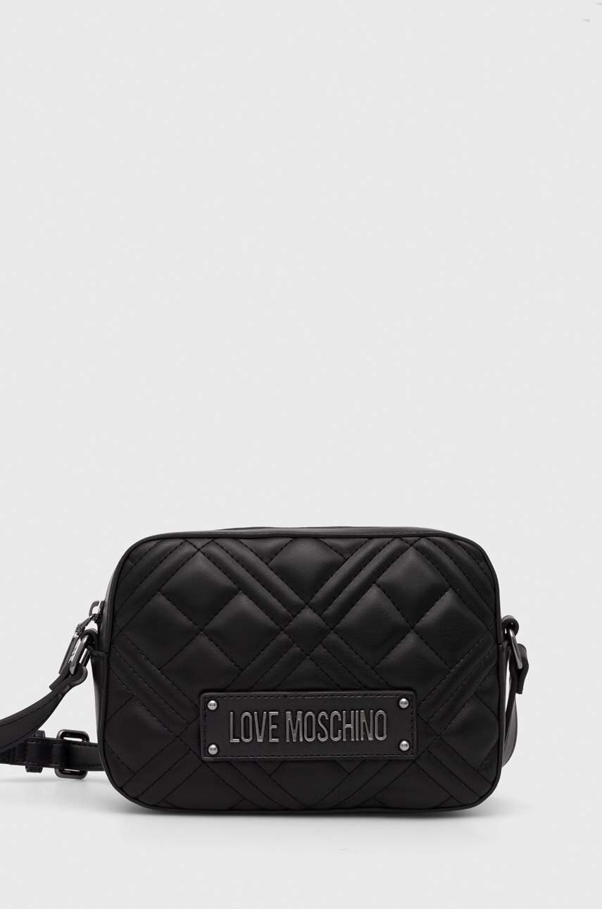 Love Moschino poseta culoarea negru, JC4150PP1LLA0000