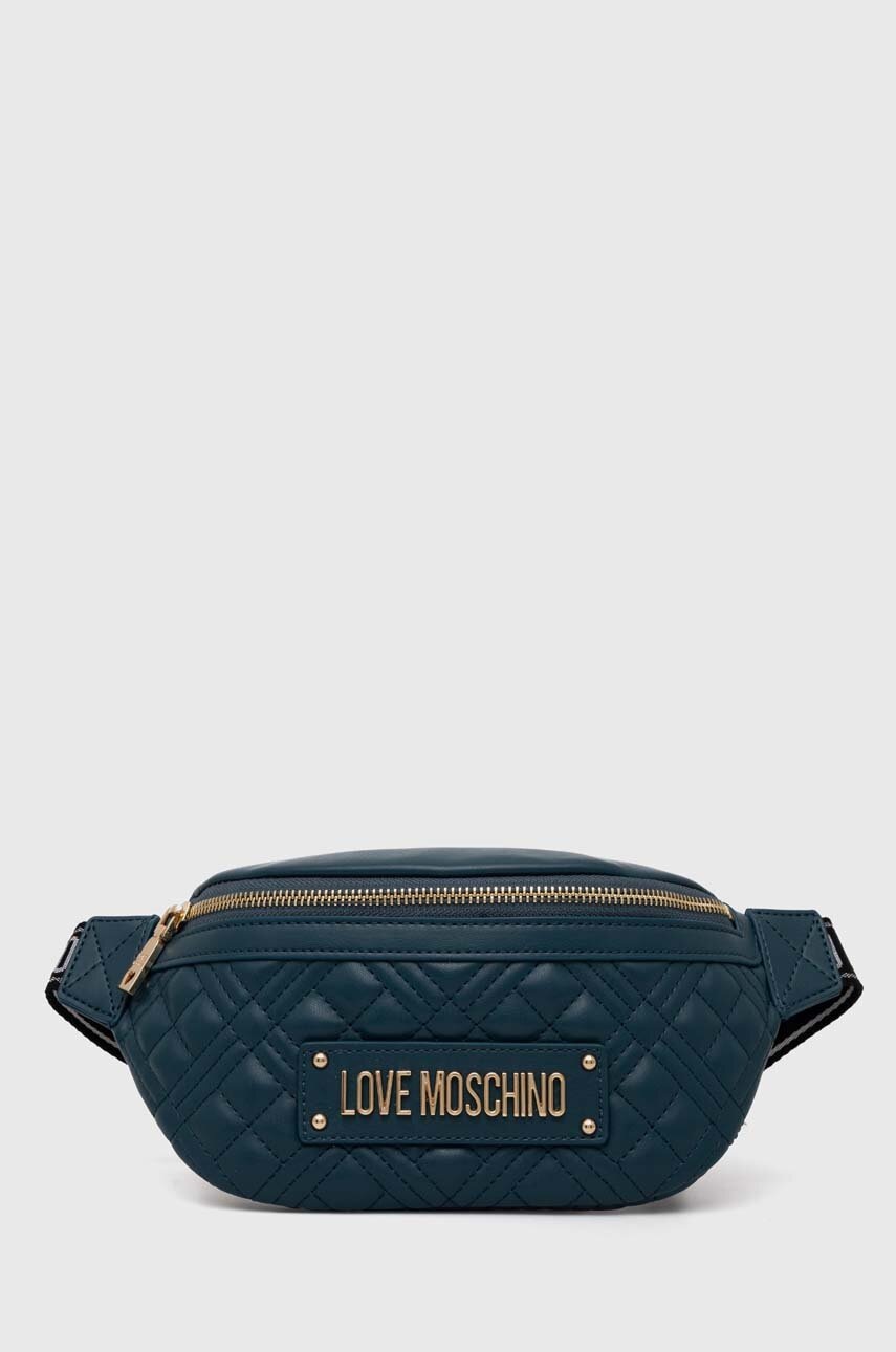 

Чанта за кръст Love Moschino в зелено JC4003PP1LLA0000, Тюркоазен