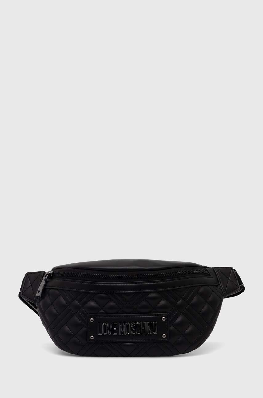 

Чанта за кръст Love Moschino в черно JC4003PP1LLA0000, Черен