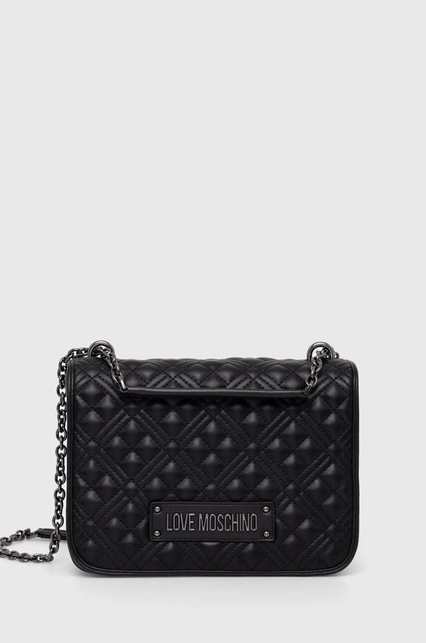

Чанта Love Moschino в черно JC4000PP1LLA0000, Черен
