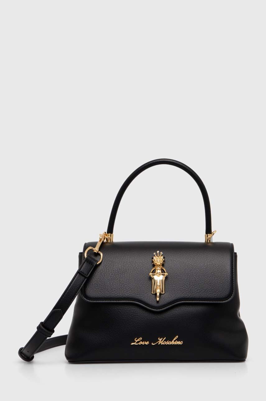 

Чанта Love Moschino в черно JC4027PP1LLB200A, Черен