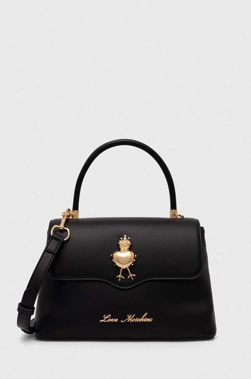 

Чанта Love Moschino в черно JC4027PP1LLB200A, Черен