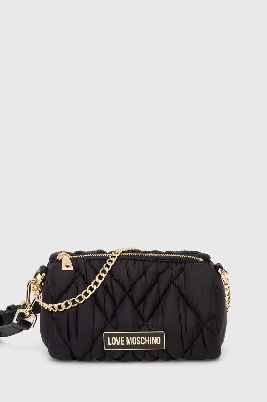 Love Moschino poseta culoarea negru, JC4161PP1LLR100A