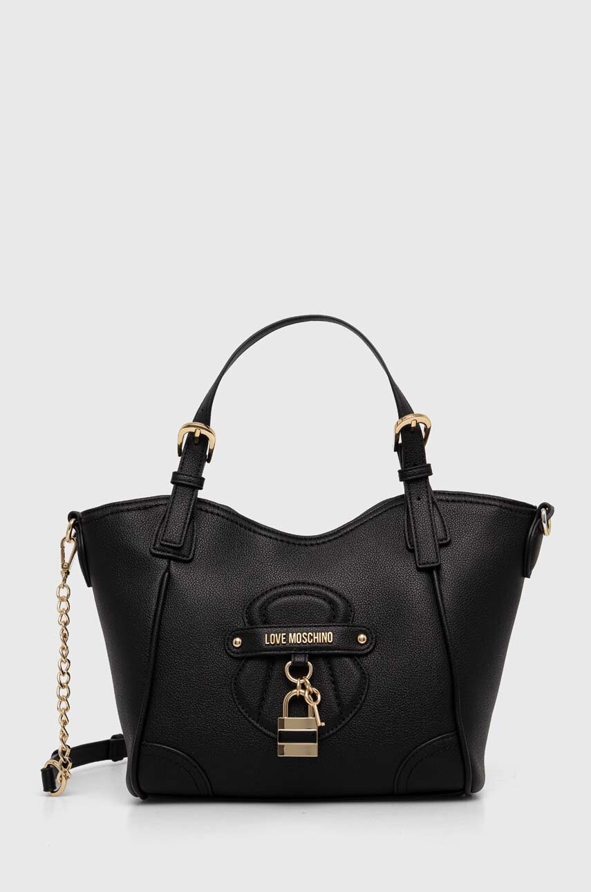 

Чанта Love Moschino в черно JC4172PP1LLS0000, Черен