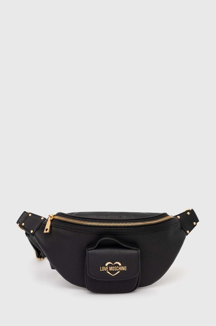 

Чанта за кръст Love Moschino в черно JC4105PP1LL1100A, Черен