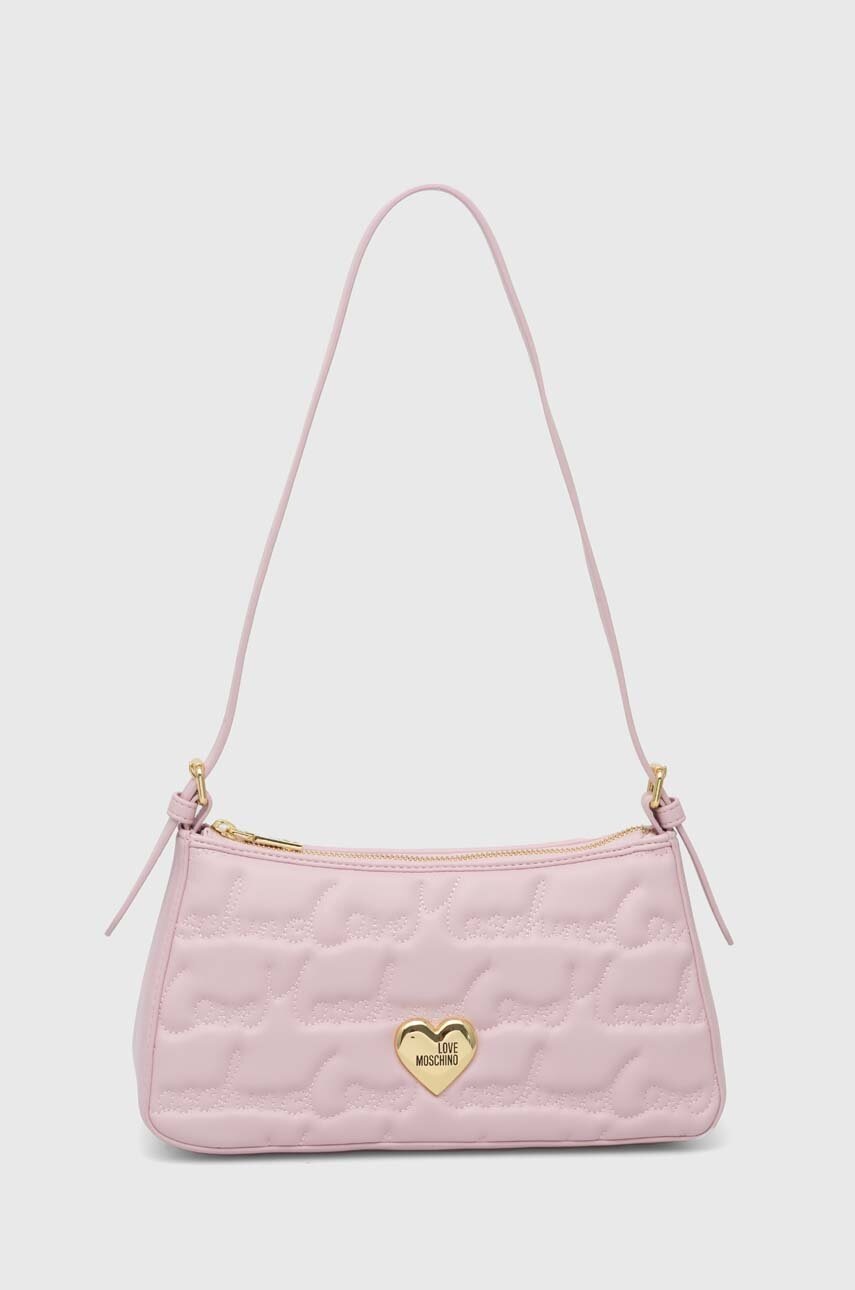 Love Moschino poseta culoarea roz, JC4126PP1LLJ0000