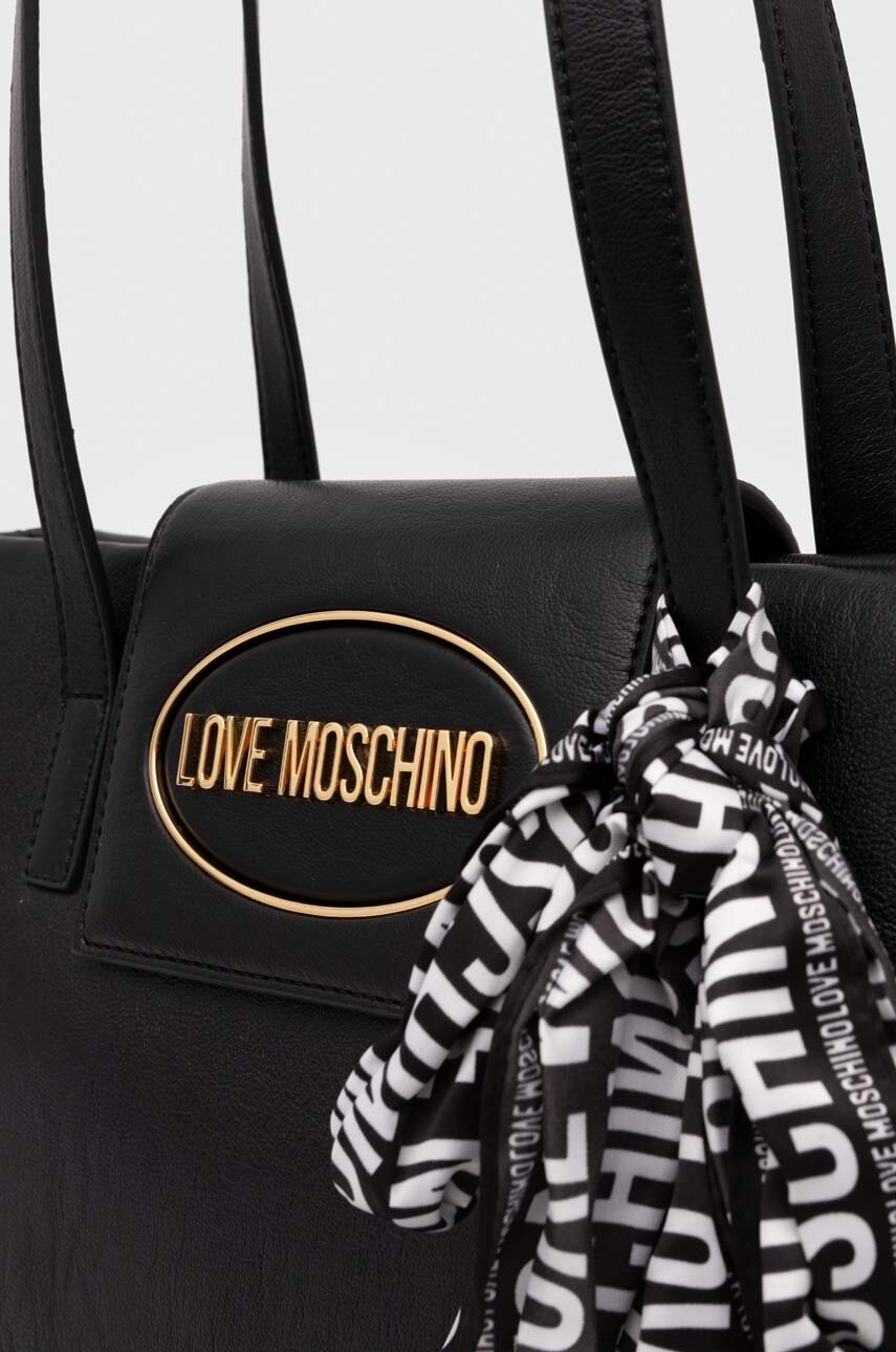 Сумочка Love Moschino колір чорний JC4037PP1LLE100A 