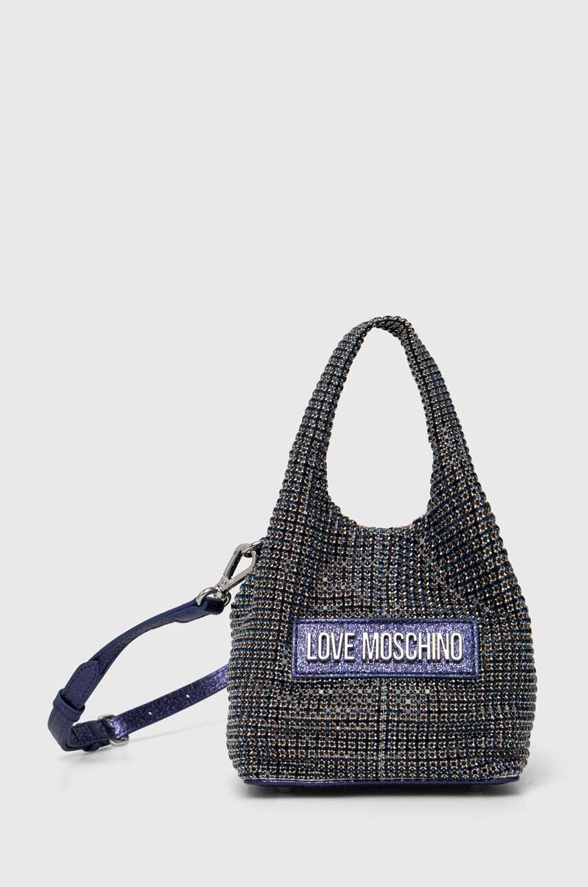 

Чанта Love Moschino в тъмносиньо JC4044PP1LLP100A, Тъмносин