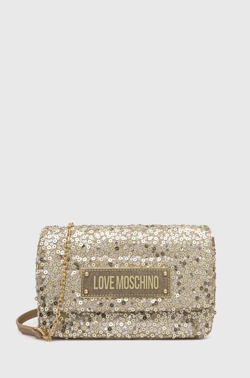 

Чанта Love Moschino в златисто JC4143PP1LLO100A, Злато