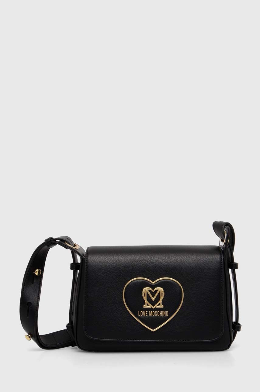 

Чанта Love Moschino в черно JC4120PP1LLB0000, Черен