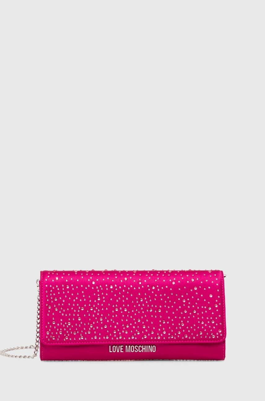 Love Moschino poseta culoarea roz, JC4072PP1LLC100A