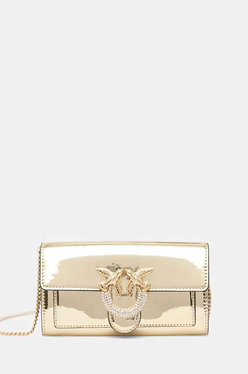

Кожен клъч Pinko в златисто 100062 A1JD, Злато