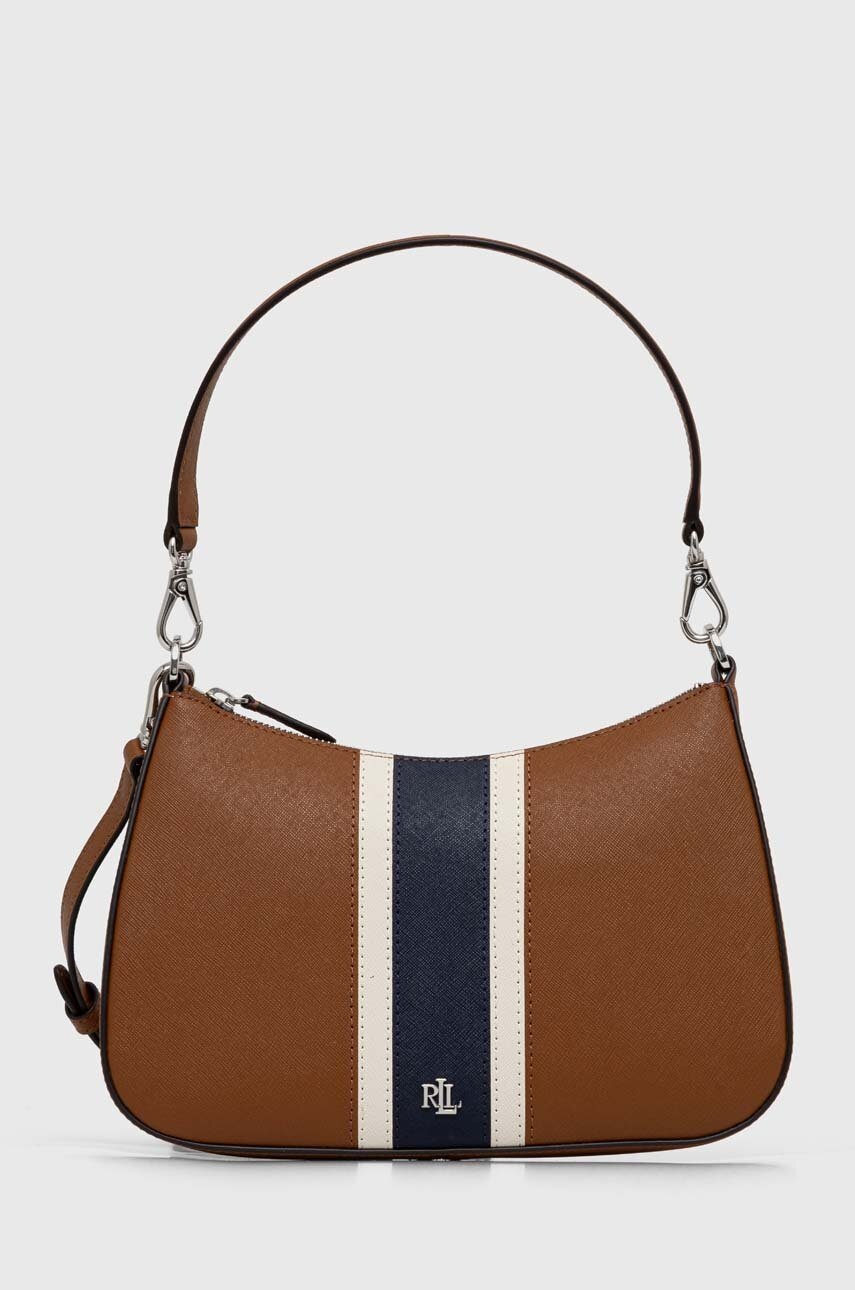 

Кожена чанта Lauren Ralph Lauren в кафяво 431934891, Кафяв