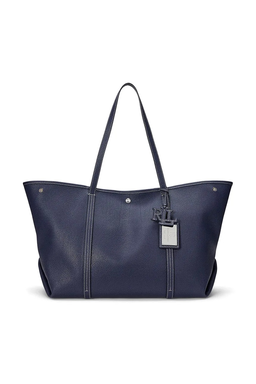 

Кожена чанта Lauren Ralph Lauren в тъмносиньо 431936094, Тъмносин