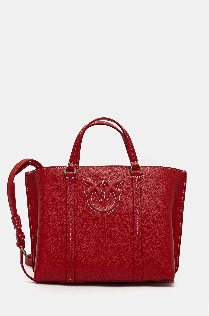 

Кожена чанта Pinko в червено 104515 A29O, Червен