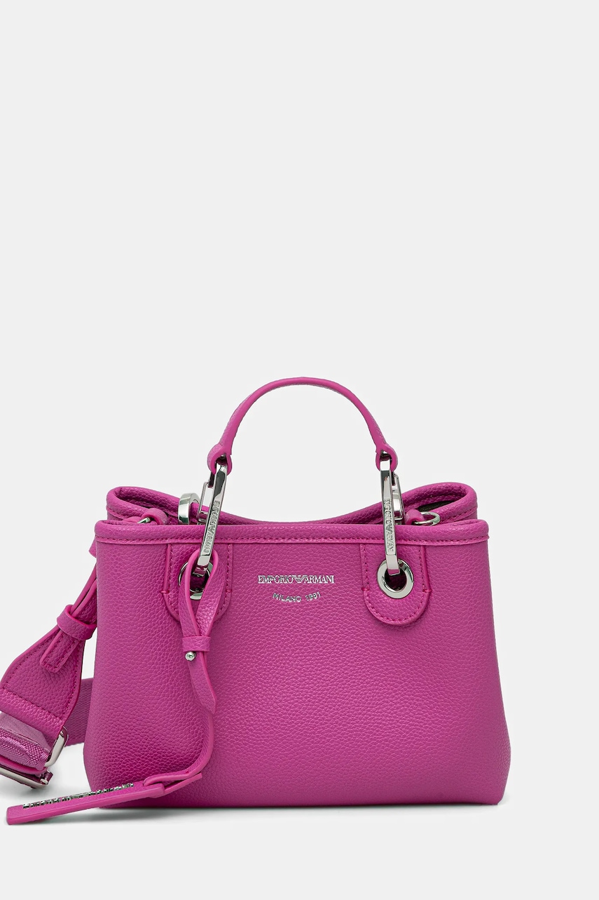Emporio Armani poșetă culoarea bleumarin, EW000382 AF12036