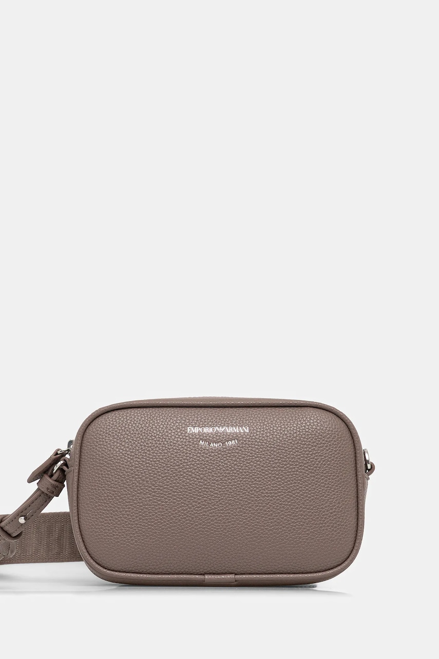 Emporio Armani poșetă culoarea bej, EW000537 AF12036