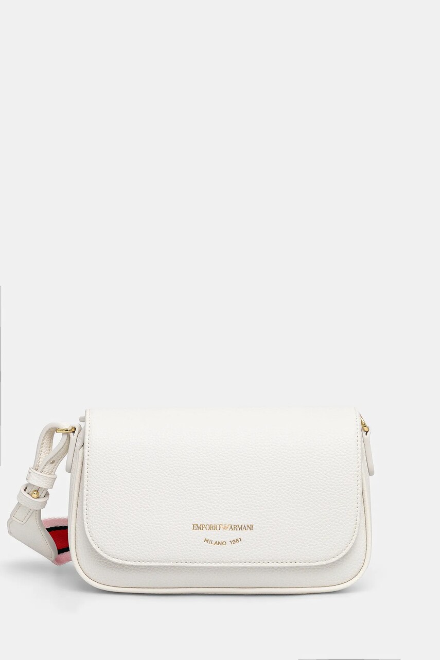 Emporio Armani poseta culoarea alb, EW000538 AF12103