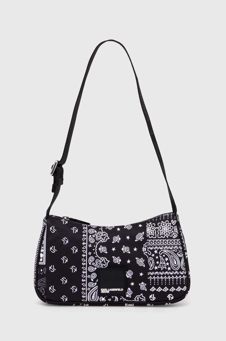Karl Lagerfeld Jeans poseta culoarea negru, 245J3037