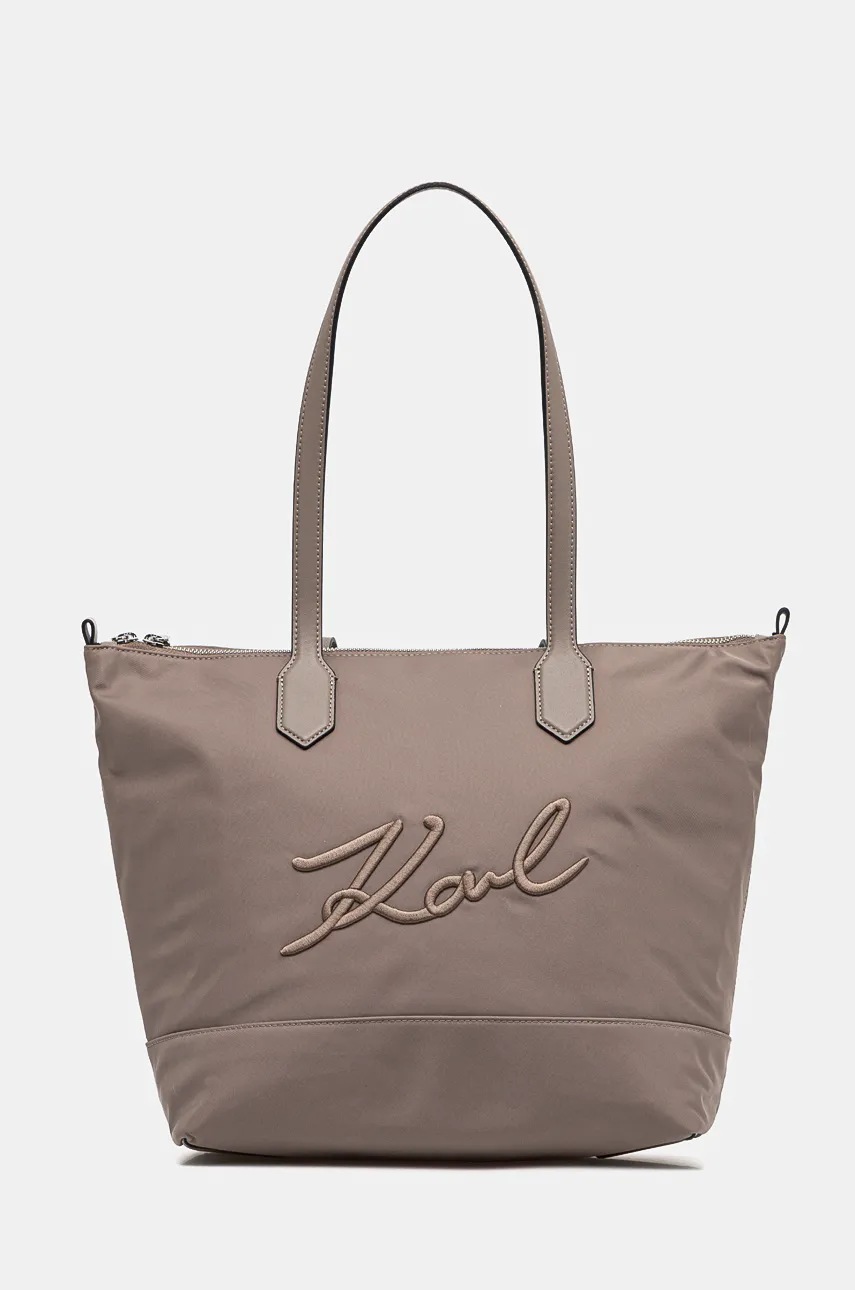 

Чанта Karl Lagerfeld в сиво 245W3031, Сив