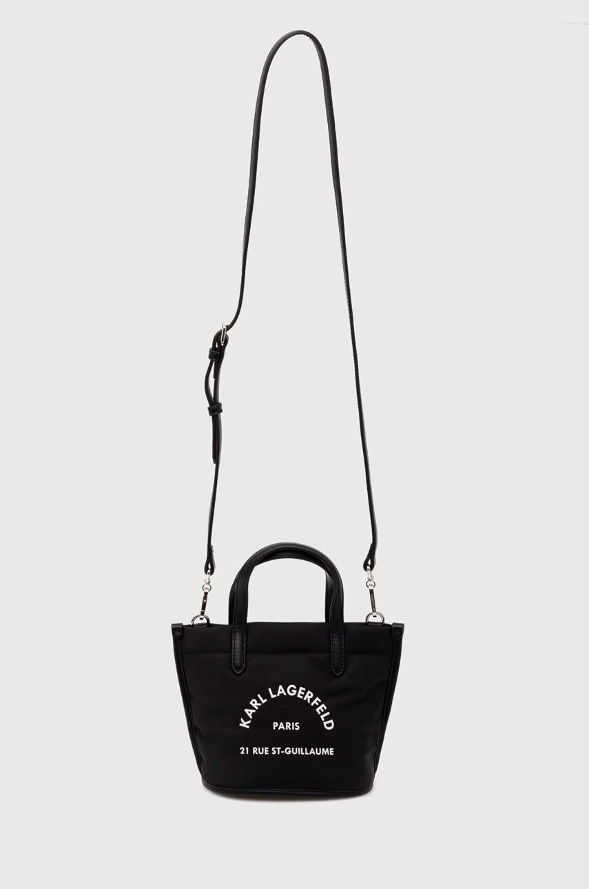 Karl Lagerfeld kézitáska fekete, 245W3069 termék 2. képe