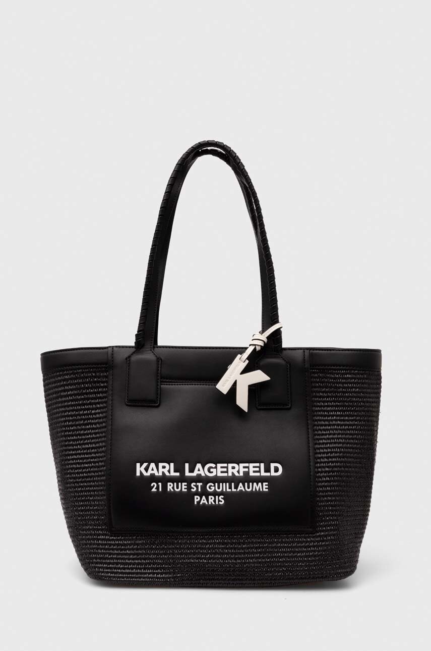 

Чанта Karl Lagerfeld в черно 245W3081, Черен