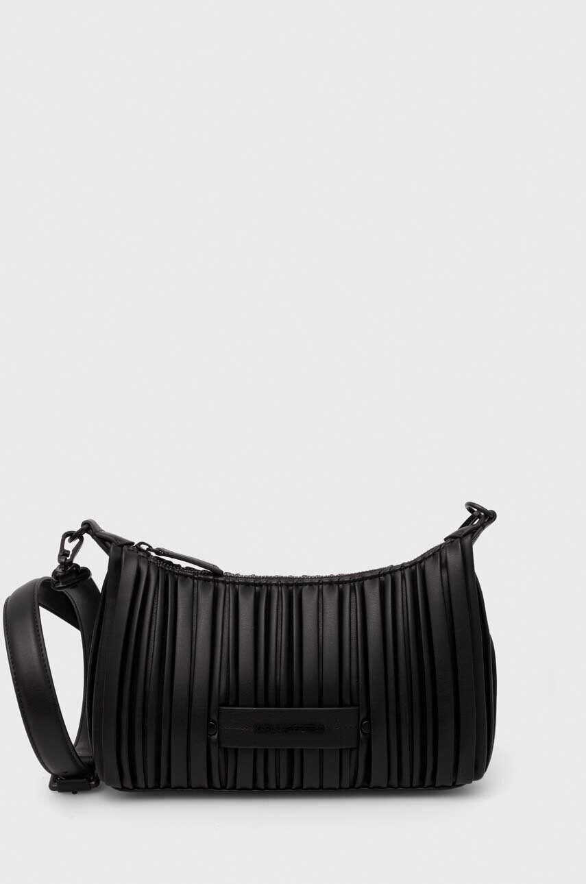 Karl Lagerfeld poseta culoarea negru, 245W3083