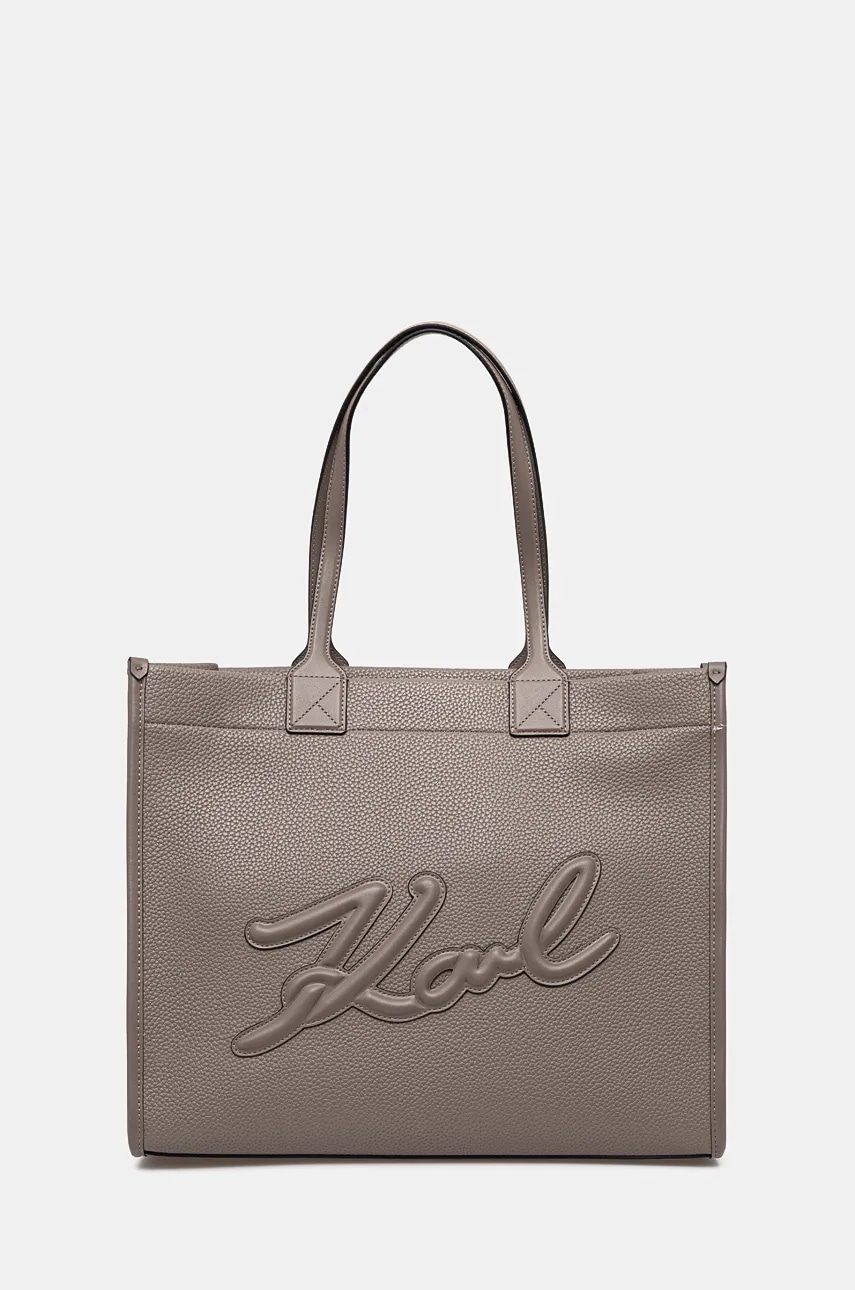 Karl Lagerfeld poseta culoarea gri, 245W3091