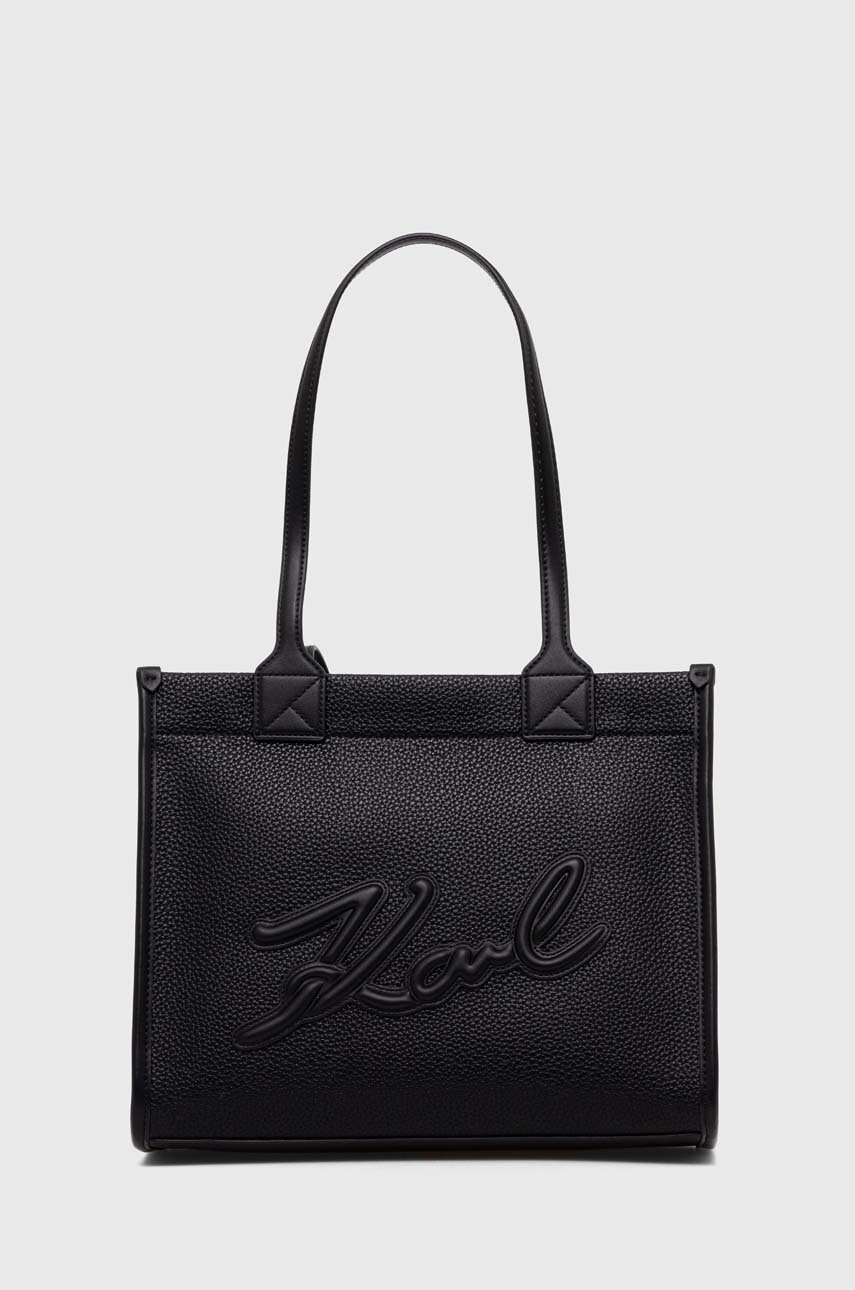 

Чанта Karl Lagerfeld в черно 245W3092, Черен