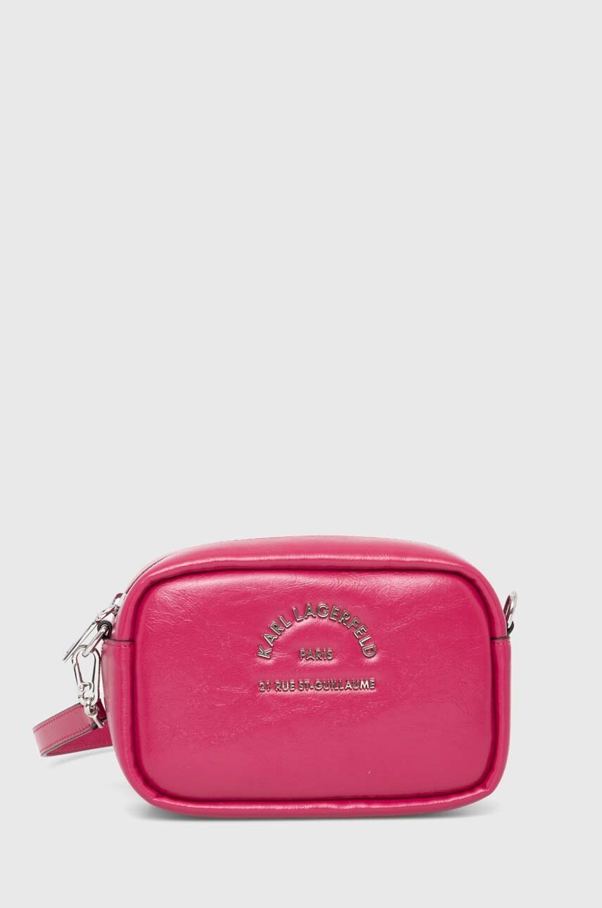 

Чанта Karl Lagerfeld в розово 245W3096, Розов