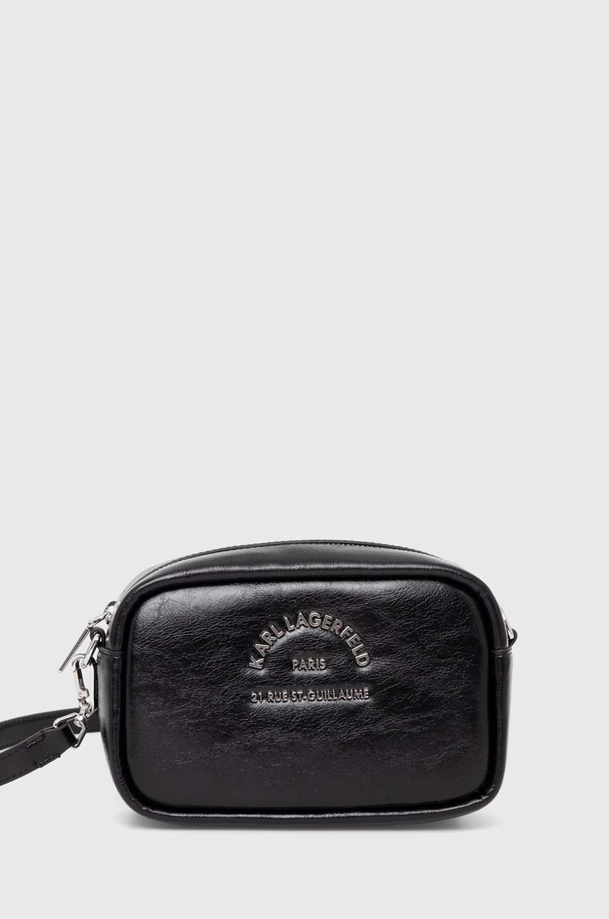 

Чанта Karl Lagerfeld в черно 245W3096, Черен