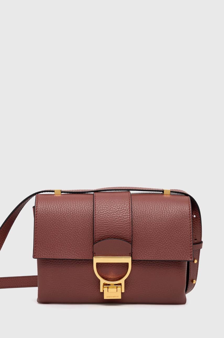 

Кожена чанта Coccinelle ARLETTIS в кафяво E1 MD5 12 07 01, Кафяв