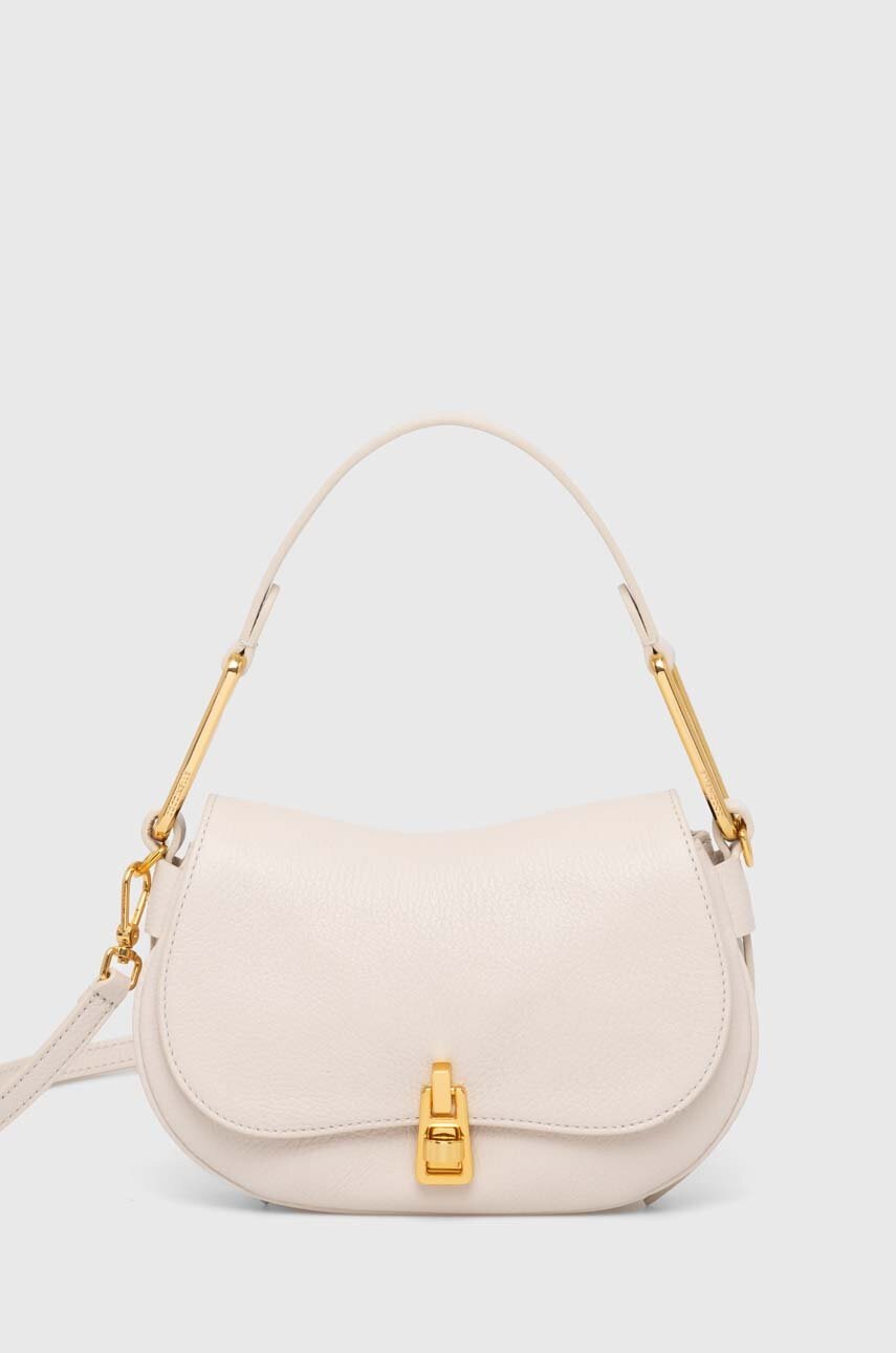 

Кожена чанта Coccinelle COCCINELLEMAGIE SOFT в бежово E1 PQR 58 01 01, Бежов