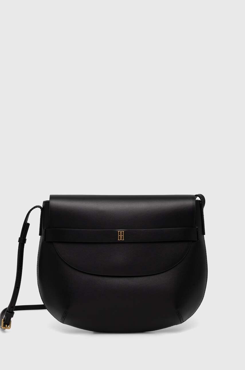 

Кожена чанта By Malene Birger MAELLON в черно Q70291045, Черен