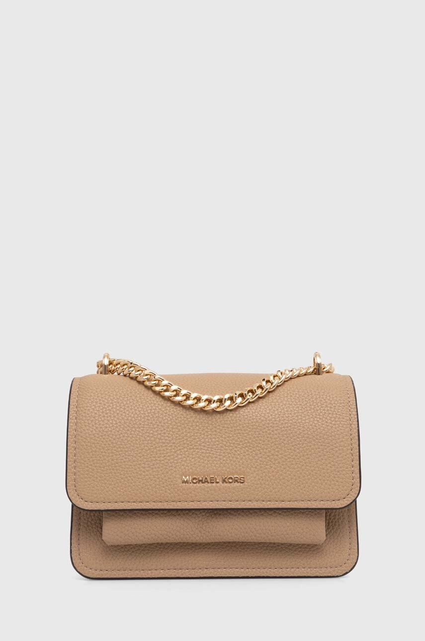 

Кожена чанта MICHAEL Michael Kors в бежово 32T4GC7C1T, Бежов