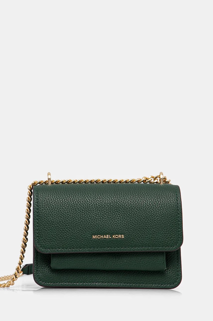 

Кожена чанта MICHAEL Michael Kors в зелено 32T4GC7C1T, Зелен