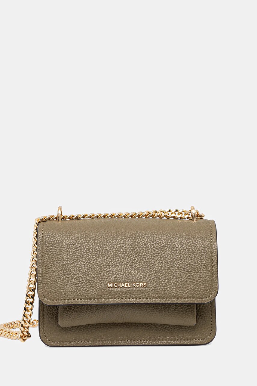 MICHAEL Michael Kors poseta de piele culoarea rosu, 32T4GC7C1T