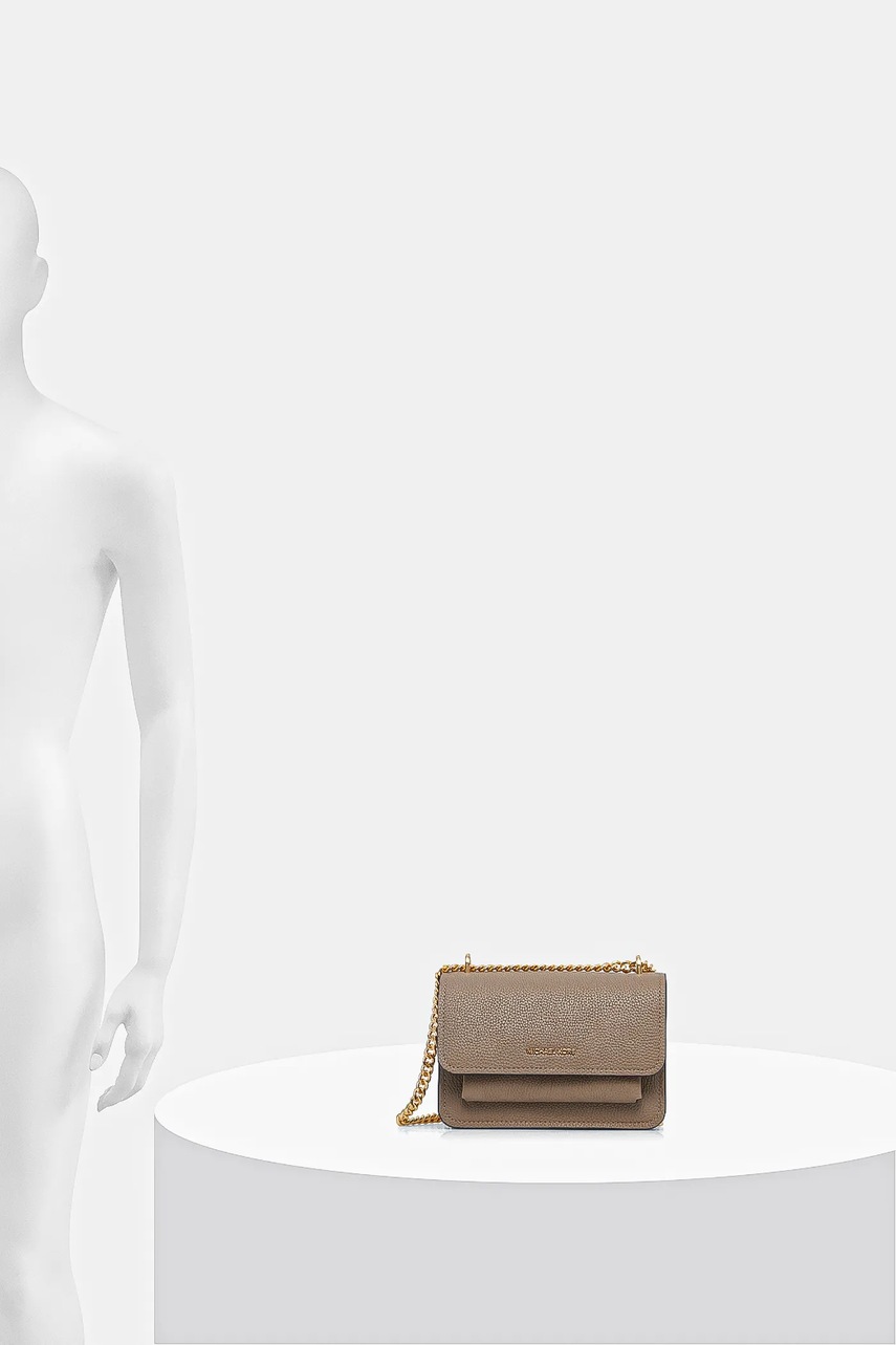 Δερμάτινη τσάντα MICHAEL Michael Kors χρώμα: κόκκινο, 32T4GC7C1T φωτογραφία