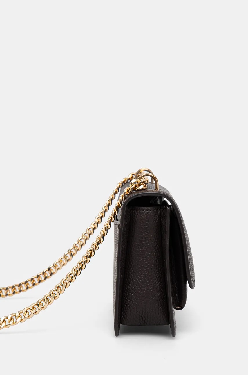 Кожаная сумочка MICHAEL Michael Kors цвет коричневый 32T4GC7C1T