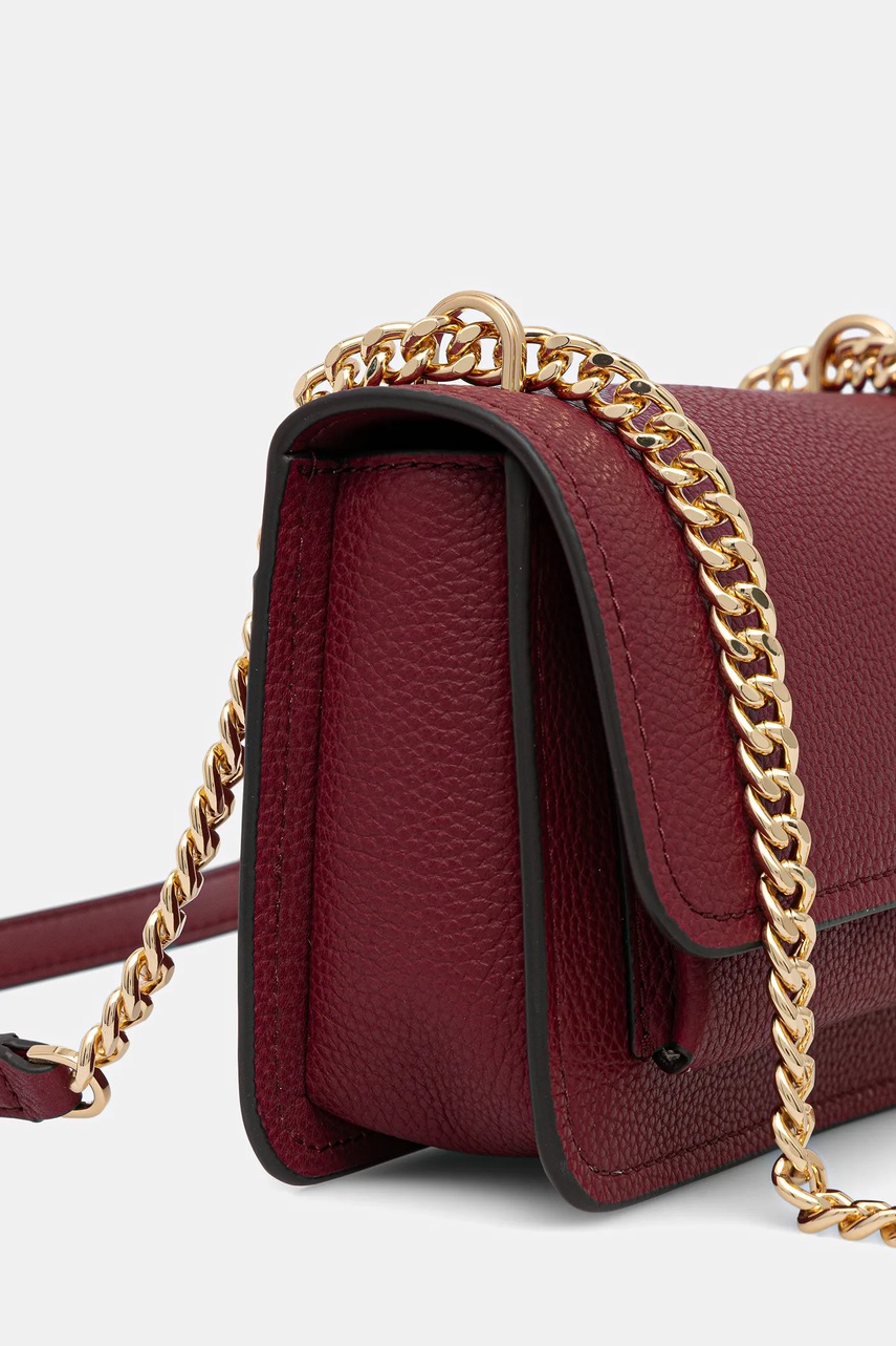 Кожаная сумочка MICHAEL Michael Kors цвет бежевый 32T4GC7C1T